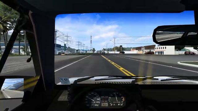 Euro Truck Simulator 2 - Volkswagen Parati fazendo várias ultrapassagens смотреть онлайн
