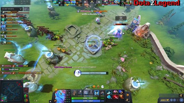 Divine Rapier Puck Rampage!!! Epic Mega Creeps Comeback Dota 2 Pro Gameplay смотреть онлайн