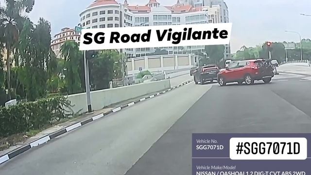 14may202 #SGG7071D nissab qashqai fail to conform to redlight signal & hit toyota noah смотреть онлайн