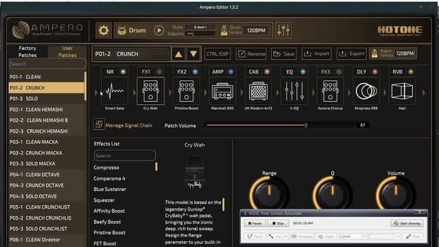 Hotone Ampero patches FABRICA 071 Live Gig (Download in description) смотреть онлайн