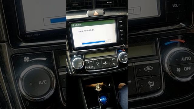 Toyota radio Nszt w64 Bluetooth error correction and language change. смотреть онлайн