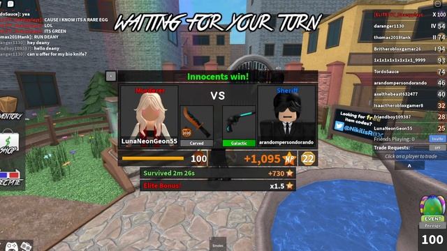 🔴MM2 EASTER EVENT + TRADING SERVERS HUNTING FOR RAINBOW GUN! 🔴 смотреть онлайн