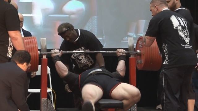 Scot Mendelson 1081 Lb Bench Press Attempt #1  1/23/10