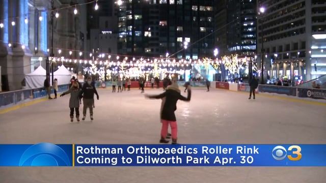 Outdoor Roller Skating Rink To Open At Dilworth Park This Spring