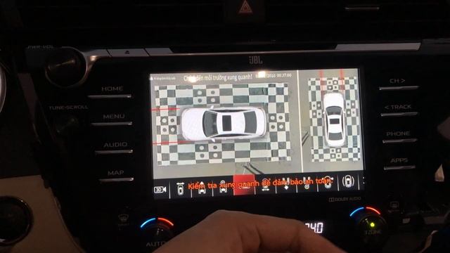 Camera 360 lắp lên màn zin camry 2.5Q смотреть онлайн