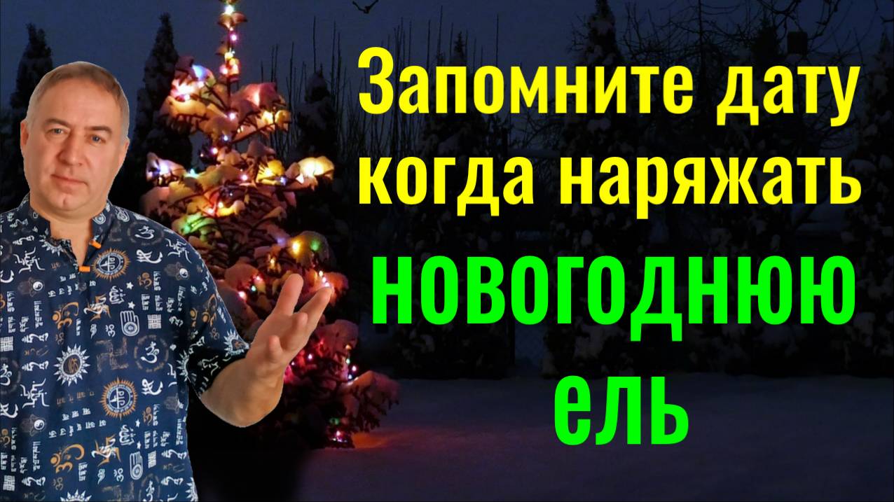 Весь 2025 год будет удачным - нарядите новогоднюю ёлку в эту дату смотреть онлайн