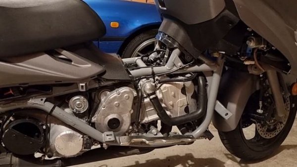 Motorcycle overheating diagnosis. Suzuki Burgman overheating solutions