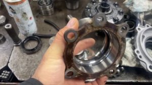 Дефектовка углового редуктора Nissan Rouge X-Trail