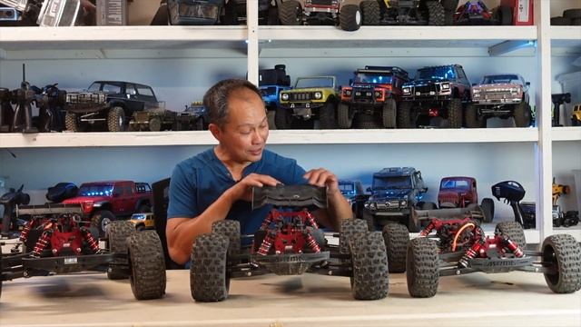 Arrma Kraton vs. Outcast vs. Talion - 6S EXB RTR Basher Truggy battle - Part 1/3 смотреть онлайн