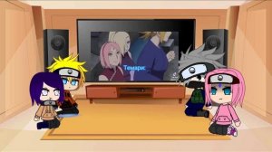 реакция друзья Наруто на Боруто