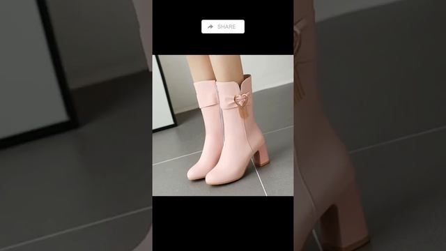2021 stylish high heel 👠# winter high heel # winter boots💖 # pink high heel or boots😍😍😍 смотреть онлайн