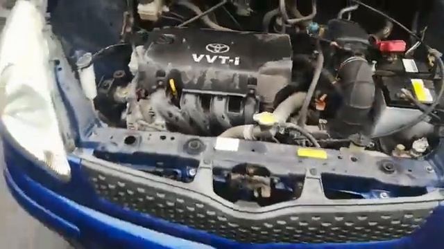 FUNCARGO NCP20 работа двигателя, вид автомобиля #car #japan #automobile #toyota #funcargo