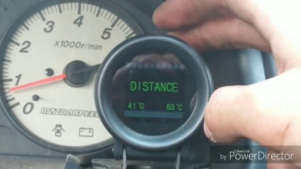 Autool X60 OBD gauge