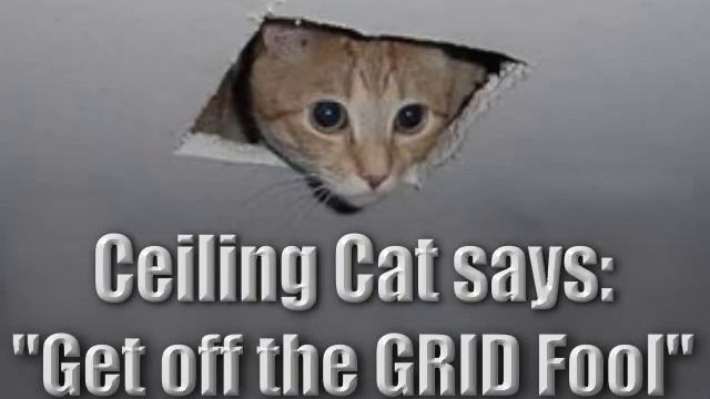 4409 -- Ceiling Cat says: "Get off the grid FOOL" смотреть онлайн