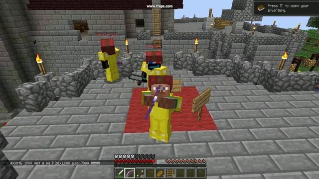 мое первое пробное видео МИНИ ИГРЫ В MINECRAFT смотреть онлайн