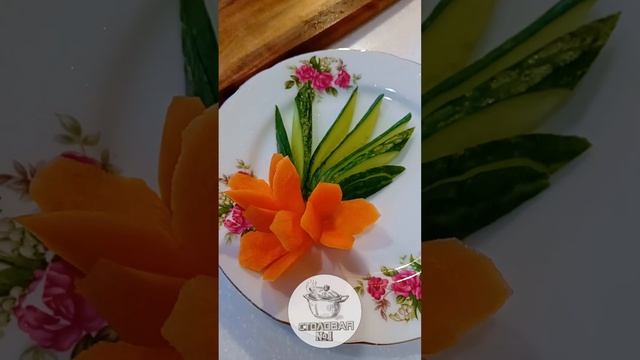 Простые украшения для праздничных блюд №4 #рецепты #кулинария #cake #delicious #dessert #вкусно