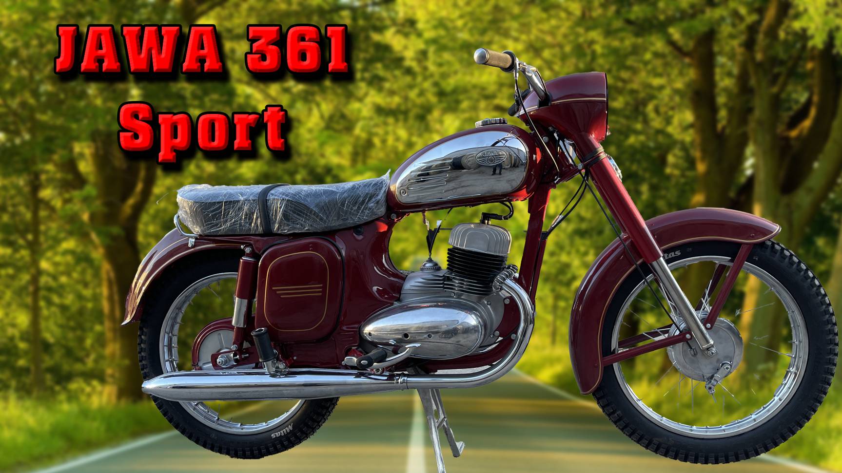 Редкая Ява для рынка Америки и Канады. JAWA 361. смотреть онлайн