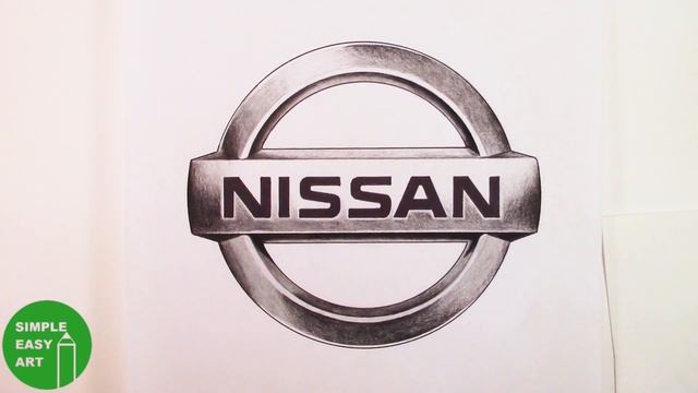 How to Draw the NISSAN and the GTR logos смотреть онлайн