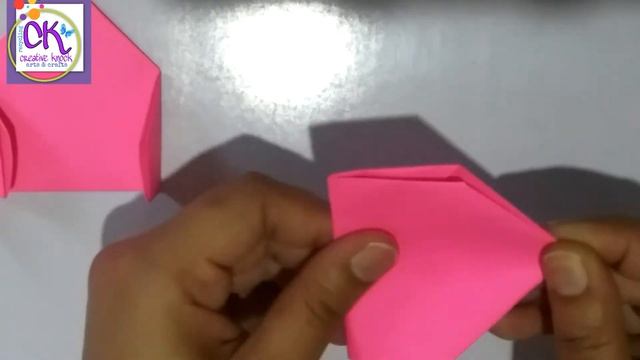 How to make paper house from one sheet of paper | creative knock | paper hut смотреть онлайн