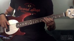 Ernie Ball Music Man short-scale StingRay bass demo