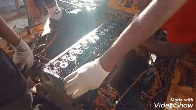 Forklift engine repair part 01 смотреть онлайн