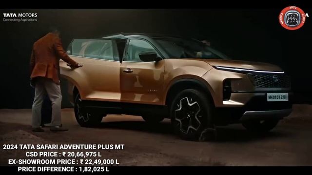 टाटा सफारी 2024 ₹ 2.25 लाख सस्ती 😱TATA SAFARI CSD PRICE MAY-JUNE 2024 : SAFARI @Narru's Auto vlog's смотреть онлайн