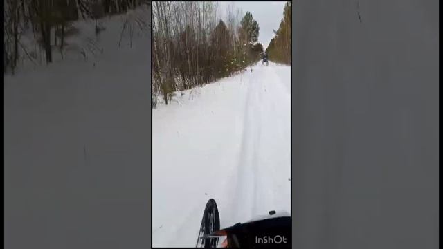 Первый день покатушек на буране.