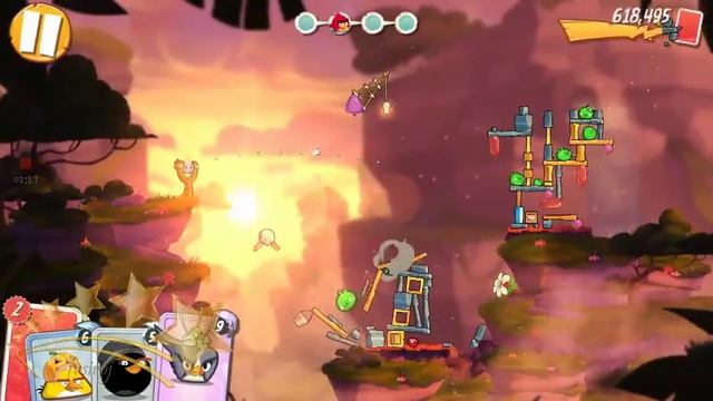 ANGRY BIRDS 2 - Cobalt Plateaus : Chirp Valley - Level 79