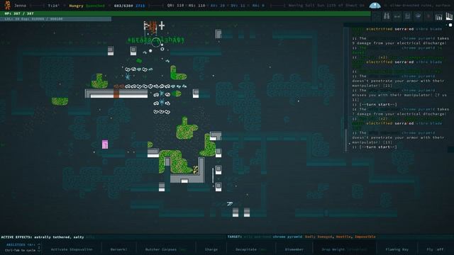 Caves Of Qud - First Chrome Pyramid Kill (July 28th, 2021)