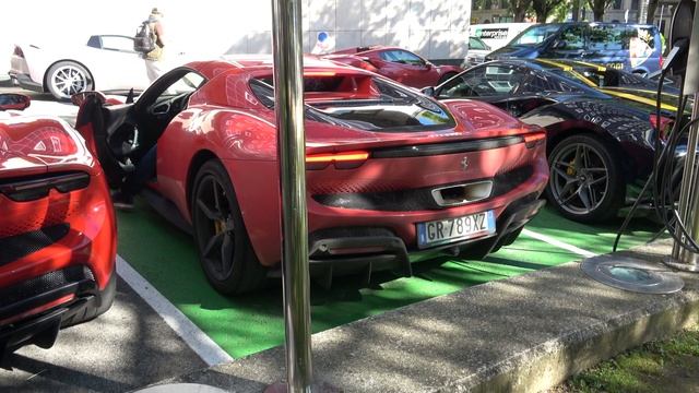 Ferrari 296 GTS Cold Start смотреть онлайн