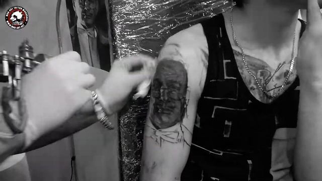 Tattoo. Portrait of Fagotto. Artist - "bor-T". Mad-art tattoo studio (Moldova). смотреть онлайн