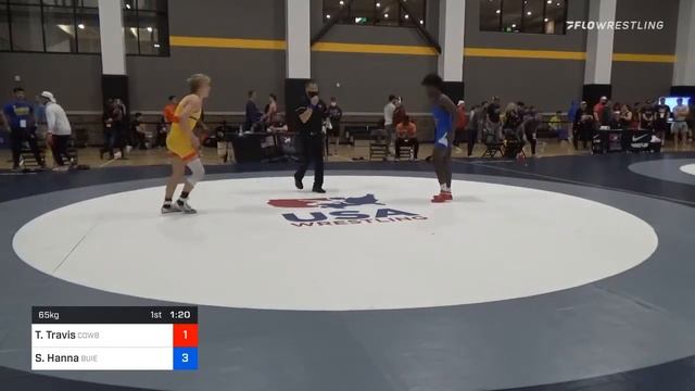 65 Kg Consolation - Teague Travis, Cowboy Wrestling Club Vs Shannon Hanna, Buies Creek Wrestling C смотреть онлайн