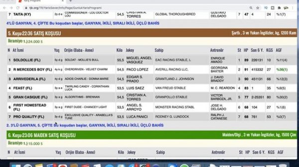 16 Aralık Gulfstream Park Altılı Tahminleri - At Yarışı Tahminleri - At Yarışı Yorumları