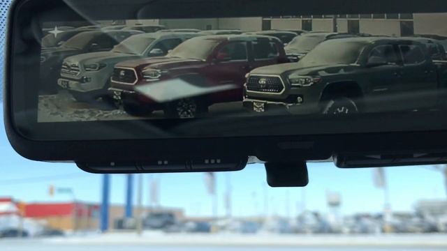 Digital Rearview Mirror - 2019 Toyota RAV4