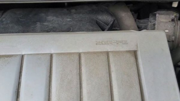 Двигатель Toyota 2 GR FE, оцените звук. Пробег 222 тыс. километров.