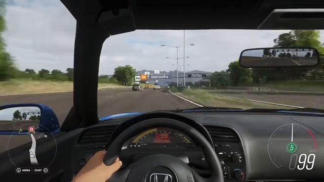 DRIVING 2009 HONDA S2000 CR IN FORZA HORIZON 4 смотреть онлайн