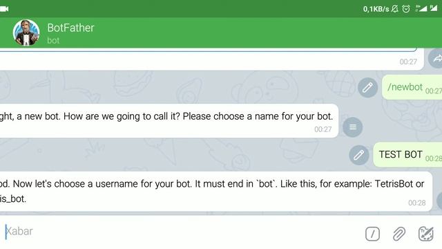 Telegram Robot Yaratish, Telefonda Bot Ochish, Telegram Uchun Bot Yaratish