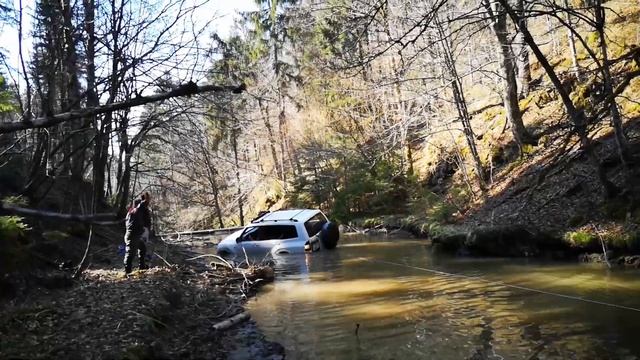 GMS - Offroad experience - Pajero V60 stuck in mud смотреть онлайн