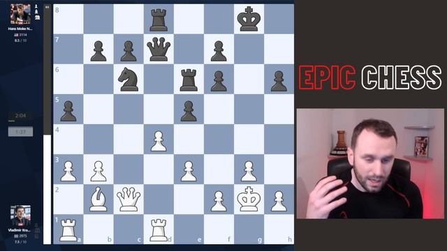 Hans Niemann Effortlessly Destroys Vladimir Kramnik