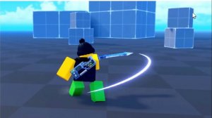 роблокс играю в противостояние саблей 2 часть