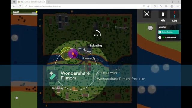 Surviv.io - Đi nghịch Dev Server chế độ 50v50 và Cobalt смотреть онлайн