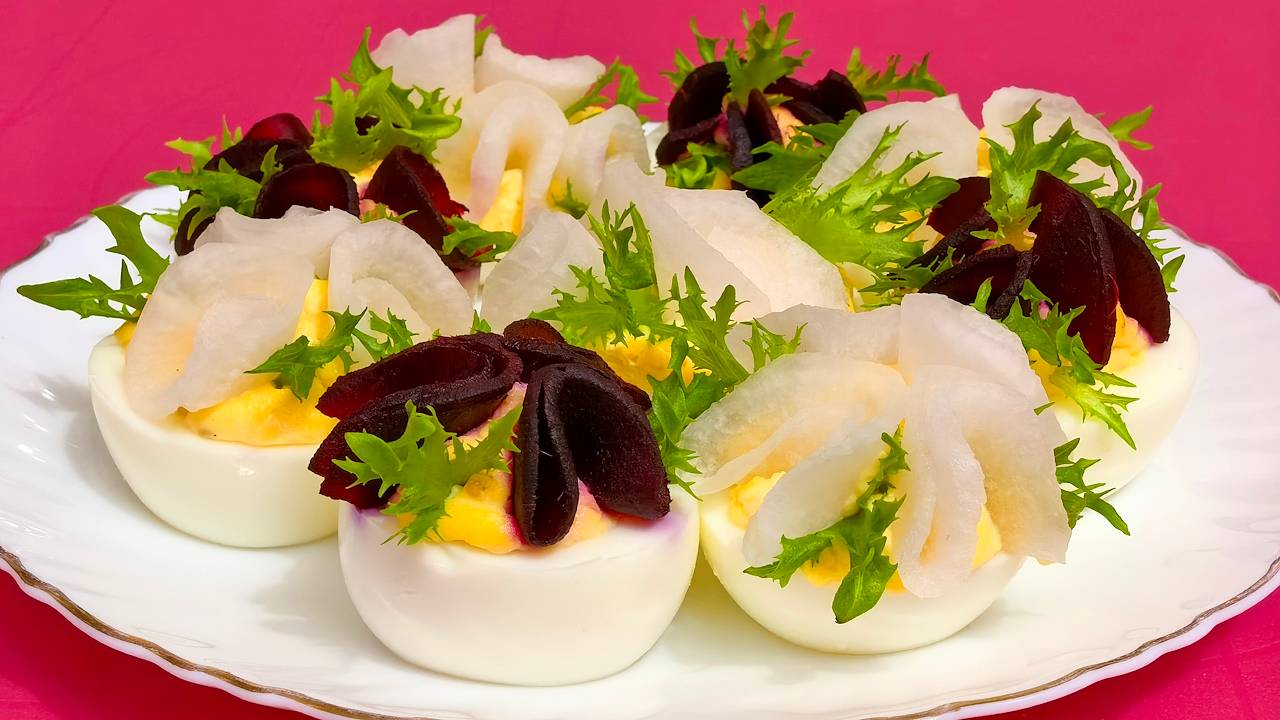 ✨ Фаршированные яйца - простая и вкусная закуска на праздничный стол смотреть онлайн