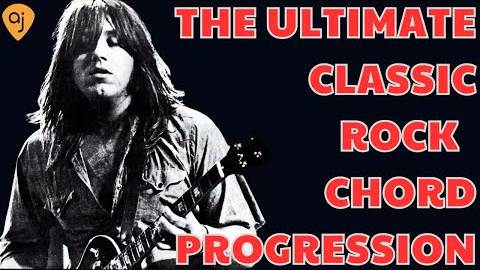 THE ULTIMATE CLASSIC ROCK CHORD PROGRESSION Guitar Jam Track in A Minor
