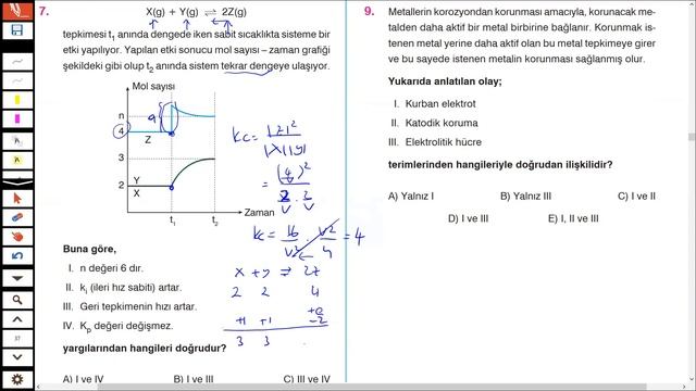 Köşebilgi Yayınları AYT Kimya Denemesi | 9. Deneme смотреть онлайн