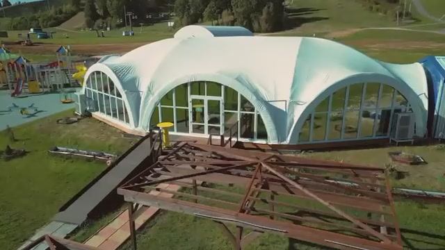 Остекление шатра для курорта "Сорочаны" смотреть онлайн