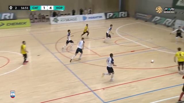 PARI Высшая лига Восток 4 й тур Сигма К - Норильский никель д (Обзор) смотреть онлайн