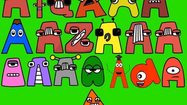 Alphabet lore different A's sound effect (A-Greek A) смотреть онлайн