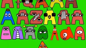 Alphabet lore different A's sound effect (A-Greek A)