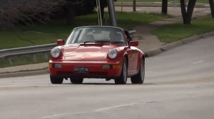 1991 Porsche 911 Carrera II in action