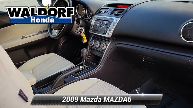 Used 2009 Mazda MAZDA6 i Sport, Waldorf, MD HP3241 смотреть онлайн